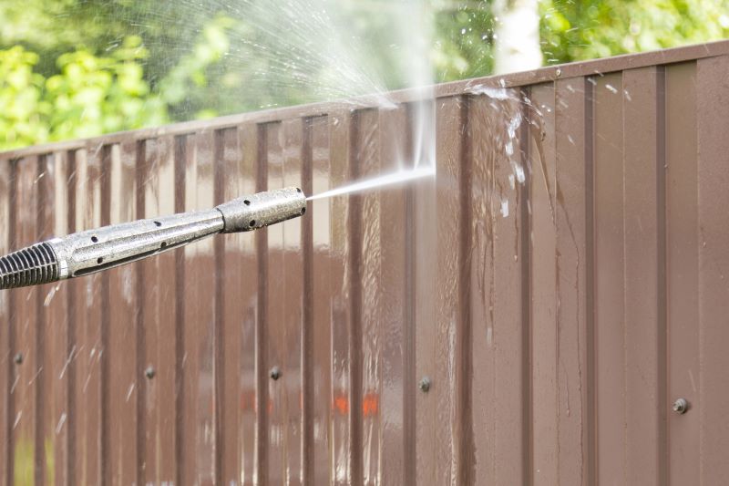 NC Paint and PowerWash fence