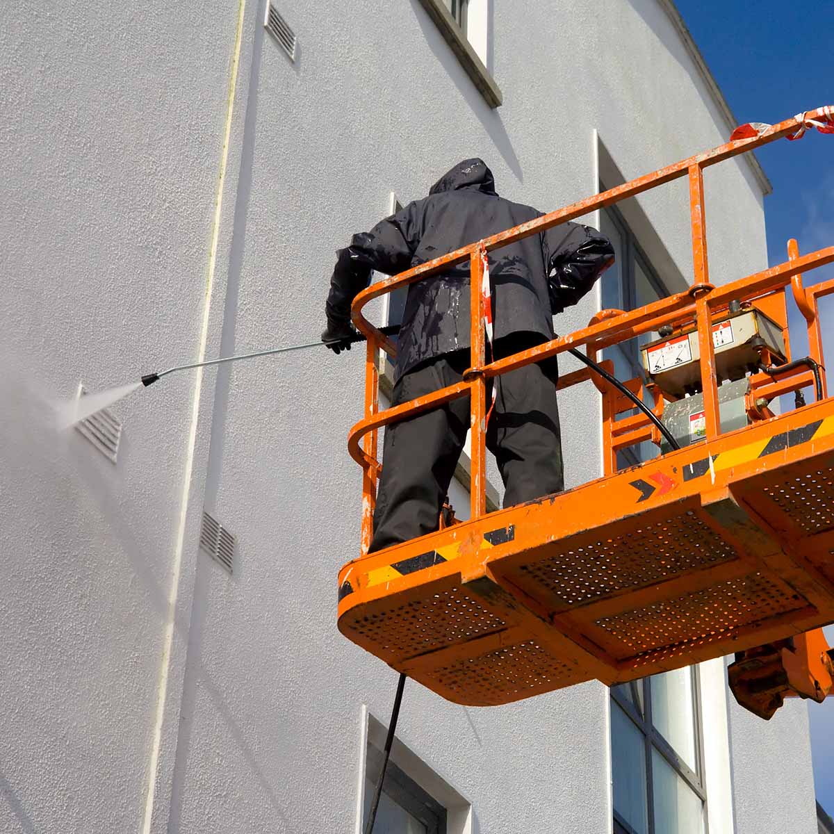 Commercial Pressure Washing Services from NC Paint and PowerWash